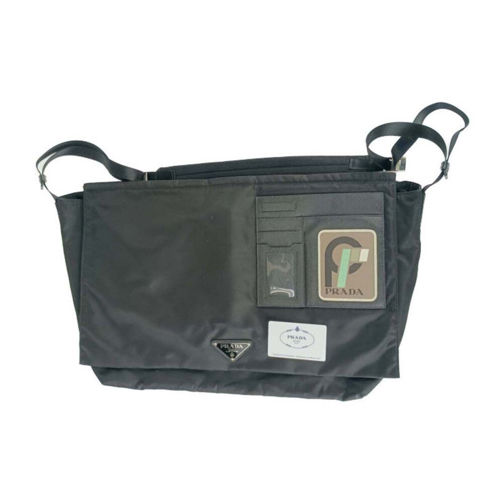 PRADA Black Leather Shoulder Bag - Picture 9 of 9